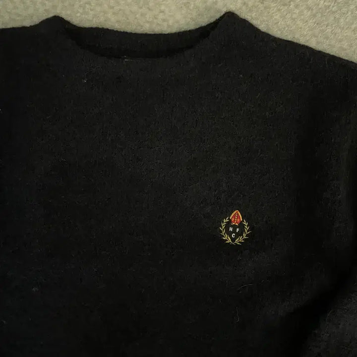 [BUNJANG] HeritageFloss Alpaca Knit Sweater / [M] 헤리티지플로스 알파카 니트 블랙