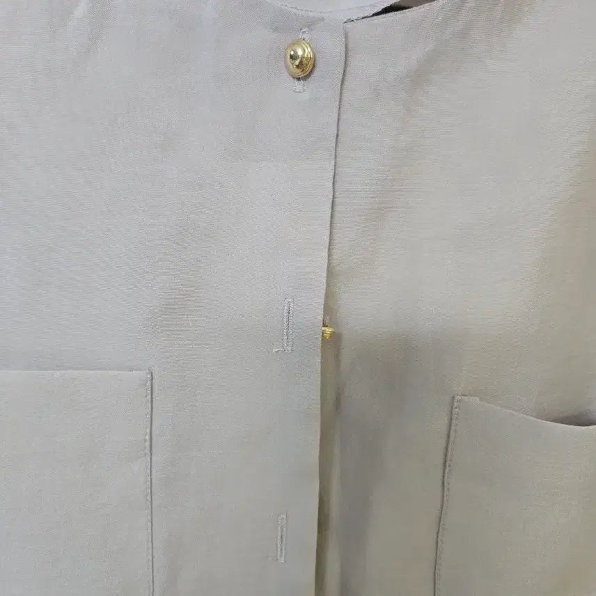 [BUNJANG] Andmore Pink Puff Sleeve Blouse / 앤드모어 핑크 퍼프 블라우스
