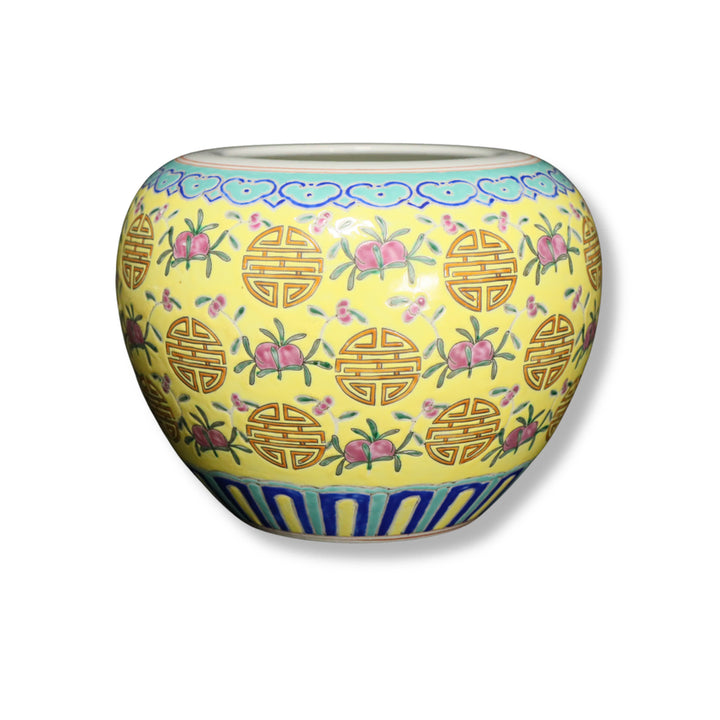 [SOLD OUT] 청강희 백자황지수복문항 [중국도자기]