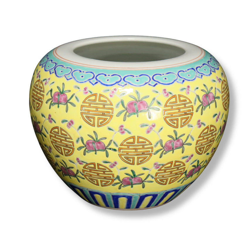[SOLD OUT] 청강희 백자황지수복문항 [중국도자기]