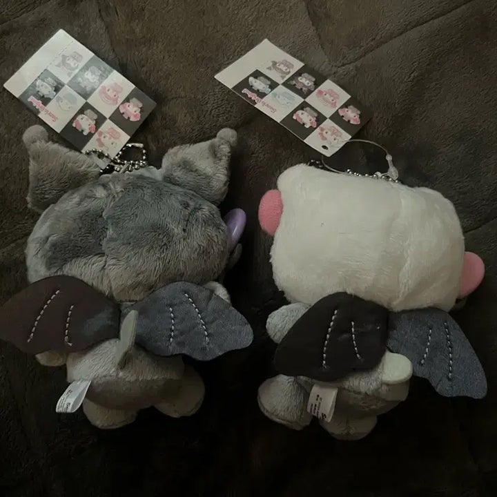 [BUNJANG] Sanrio Hello Kitty Kuromi Baby Devil Mascot Keyring / 산리오 키티 쿠로미 베이비데빌 마스코트 키링 돈키호테 정품