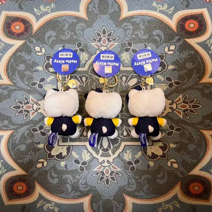 [BUNJANG] Hello Kitty Denim Bag Charm 8cm / 헬로키티_데님 가방걸이 8cm 새상품