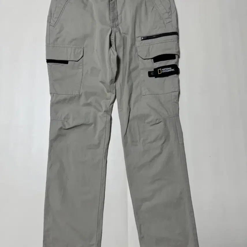 [SOLD OUT] (상태SS,판매11) 내셔널지오그래픽 카고 타누 스판일자바지34