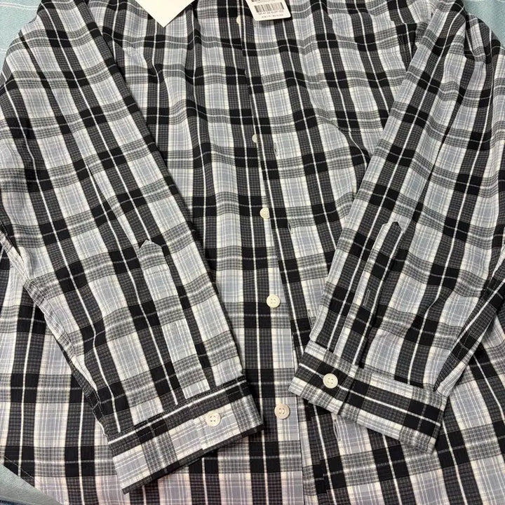 [SOLD OUT] STU 체크셔츠 새상품 + 집업 텍제거 새상품