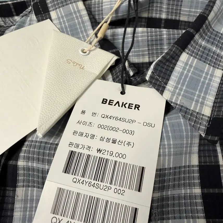 [SOLD OUT] STU 체크셔츠 새상품 + 집업 텍제거 새상품