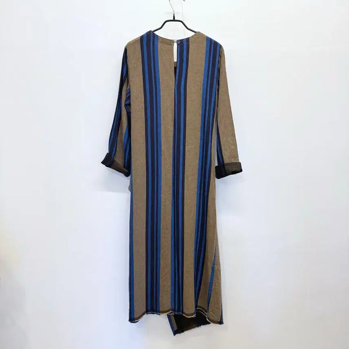 [BUNJANG] Wicomo Linen Wrap Dress / 위꼬모 플랜 드레스 린넨 랩원피스