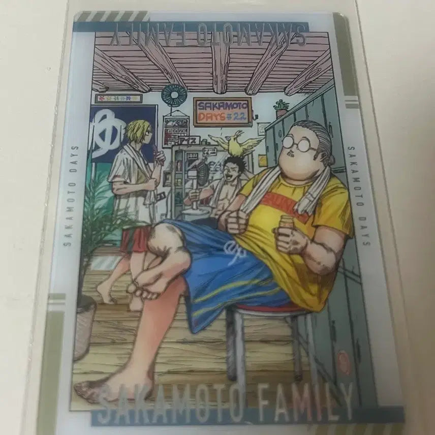 [BUNJANG] Sakamoto Days Shin Original Art Wafer Rare Bundle Set / 일괄) 사카모토 신 원화 웨하스 레어