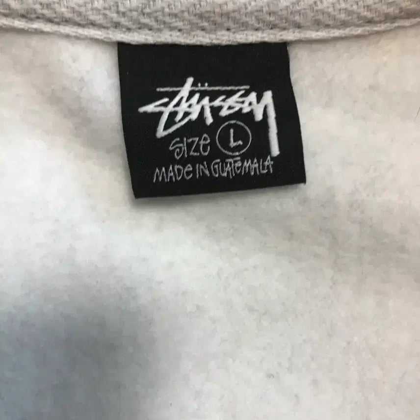 [SOLD OUT] [L]스투시 월드투어 애쉬헤더 후드집업