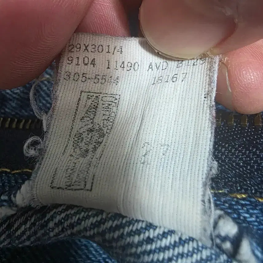 [BUNJANG] Lee Riders Vintage Denim Pants / 90s Made in USA 빈티지 Lee Riders 데님 팬츠