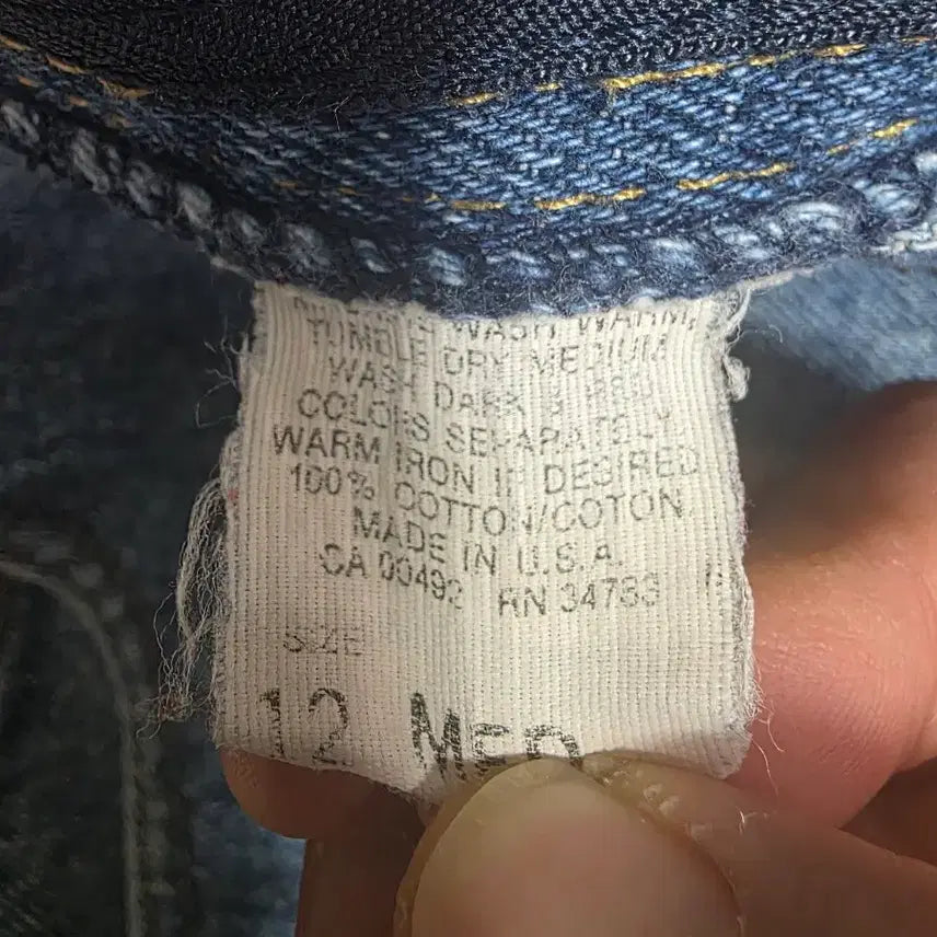 [BUNJANG] Lee Riders Vintage Denim Pants / 90s Made in USA 빈티지 Lee Riders 데님 팬츠