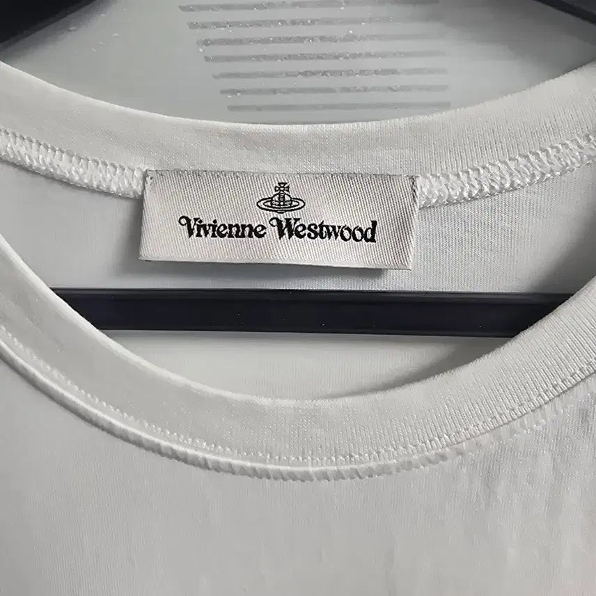 [BUNJANG] Vivienne Westwood White Short Sleeve T-shirt / 비비안웨스트우드 화이트 반팔 티셔츠