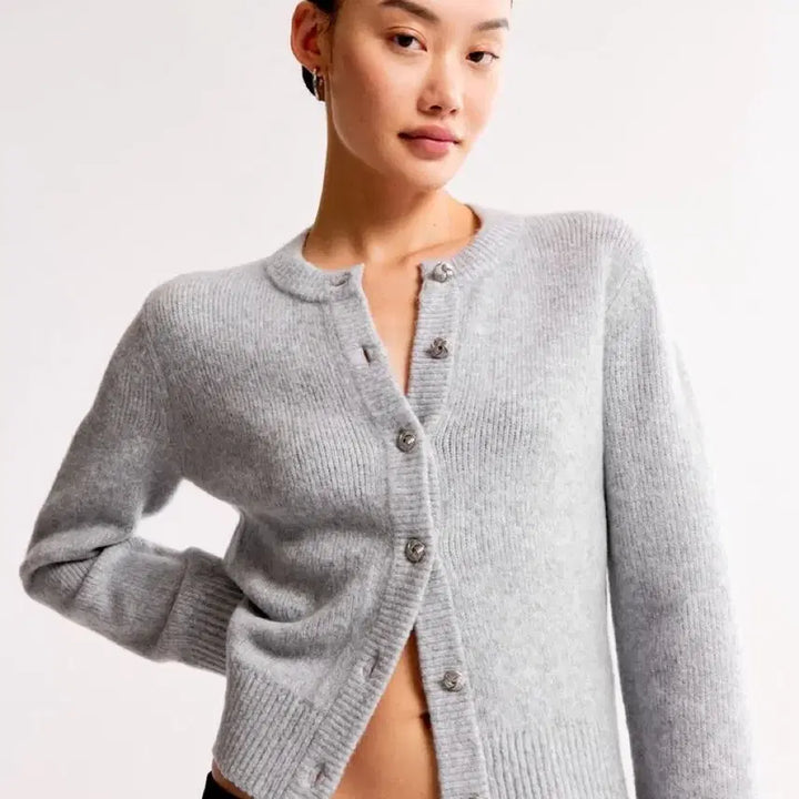 [BUNJANG] Abercrombie Grey Cardigan / [이민정리] 아베크롬비 그레이 가디건