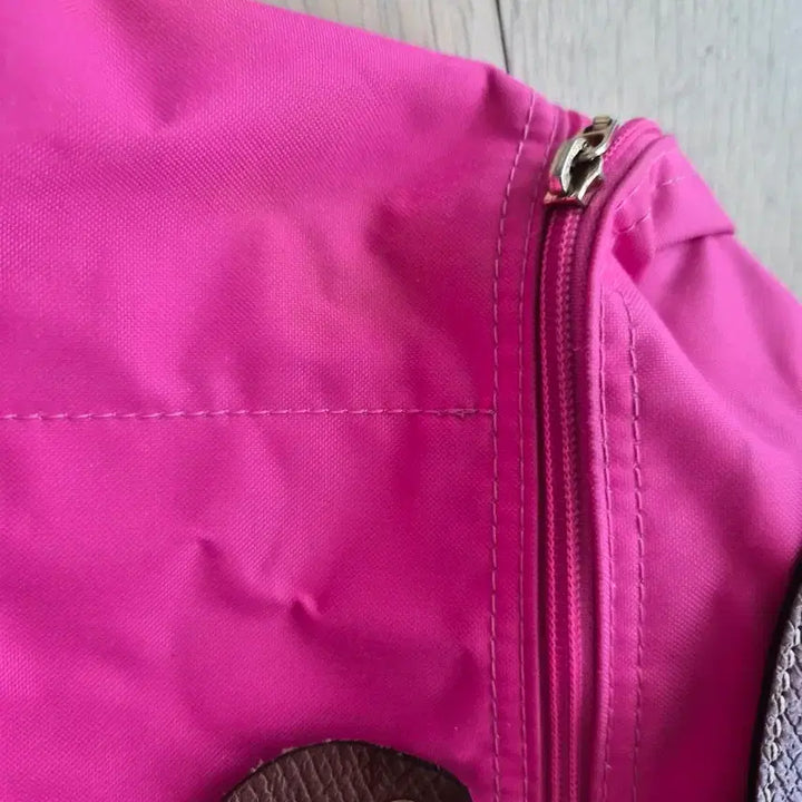 [BUNJANG] Longchamp Pink Backpack / 롱샴 분홍색 백팩 가방