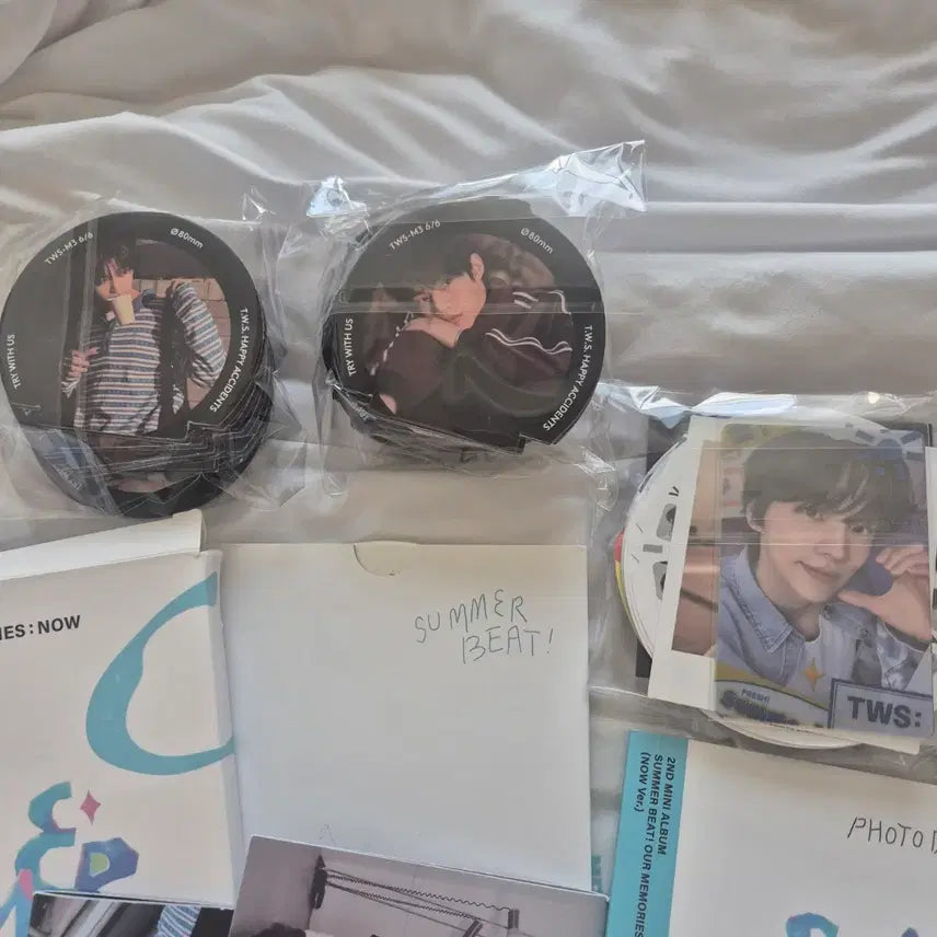 [SOLD OUT] 일괄 포카포함)투어스 앨범 구성품 일괄 판매합니다!신유지훈한진TWS