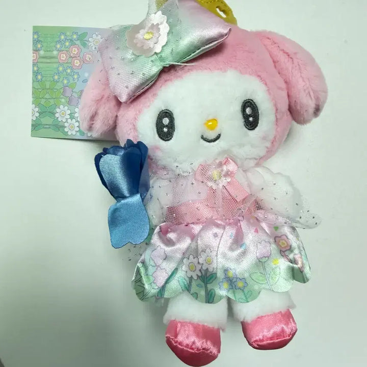 [BUNJANG] Sanrio My Melody "Everyone is a Star" Heartbeat Design Plush Keychain / 산리오 마이멜로디 모두가 주인공 두근두근 디자인 인형 키링