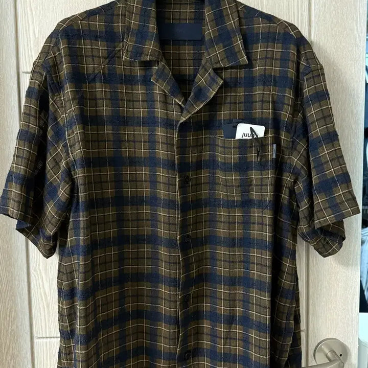 [BUNJANG] Juun.J Comma Shirt - Size 48 / 준지 콤마셔츠 48 (새상품급)