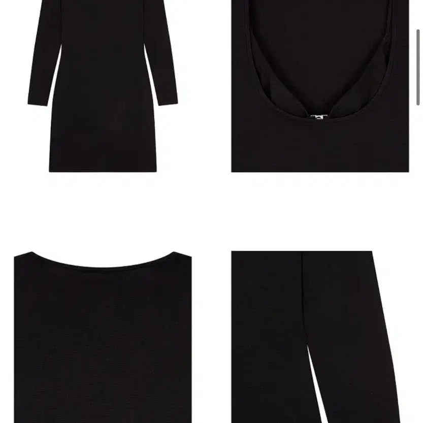 [SOLD OUT] [XS,S] 알렉산더왕 알왕 비키니 레이어드 니트 원피스 드레스 블랙
