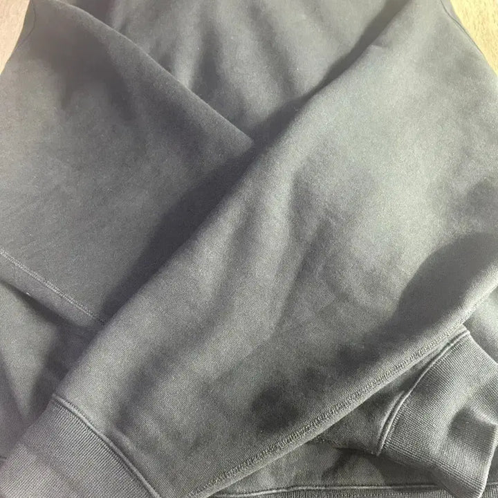 [BUNJANG] Nike x Stussy Washed Fleece Hoodie Black / 나이키 x 스투시 풀 집 워시드 플리스 후드 블랙