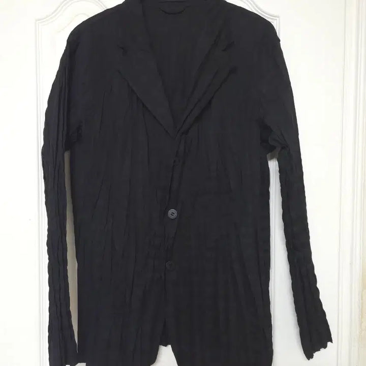 [SOLD OUT] 이세이 미야케 Issey Miyake Men 주름 자켓 블랙
