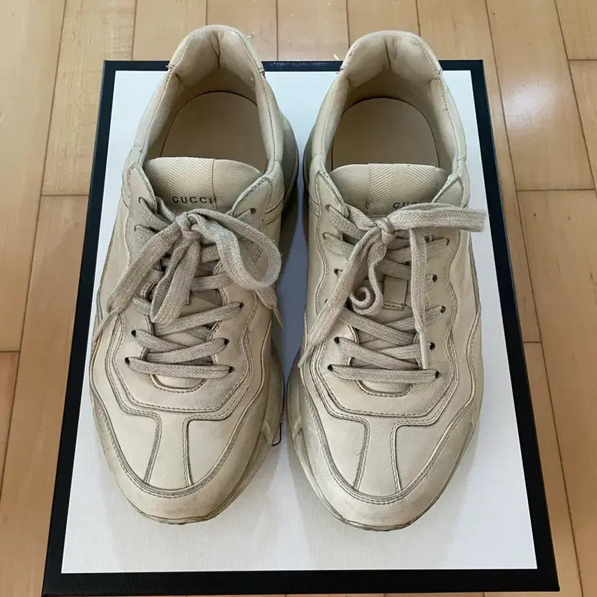 [BUNJANG] Gucci Rhyton Dirty Sneakers / [5.5] 구찌 라이톤 더티 스니커즈