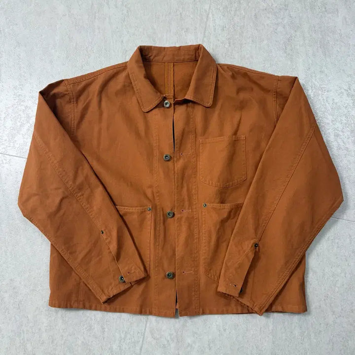[BUNJANG] Philp Washed Cotton Jacket Camel L / (새제품) 필프 워시드 면자켓 카멜 컬러 L 사이즈