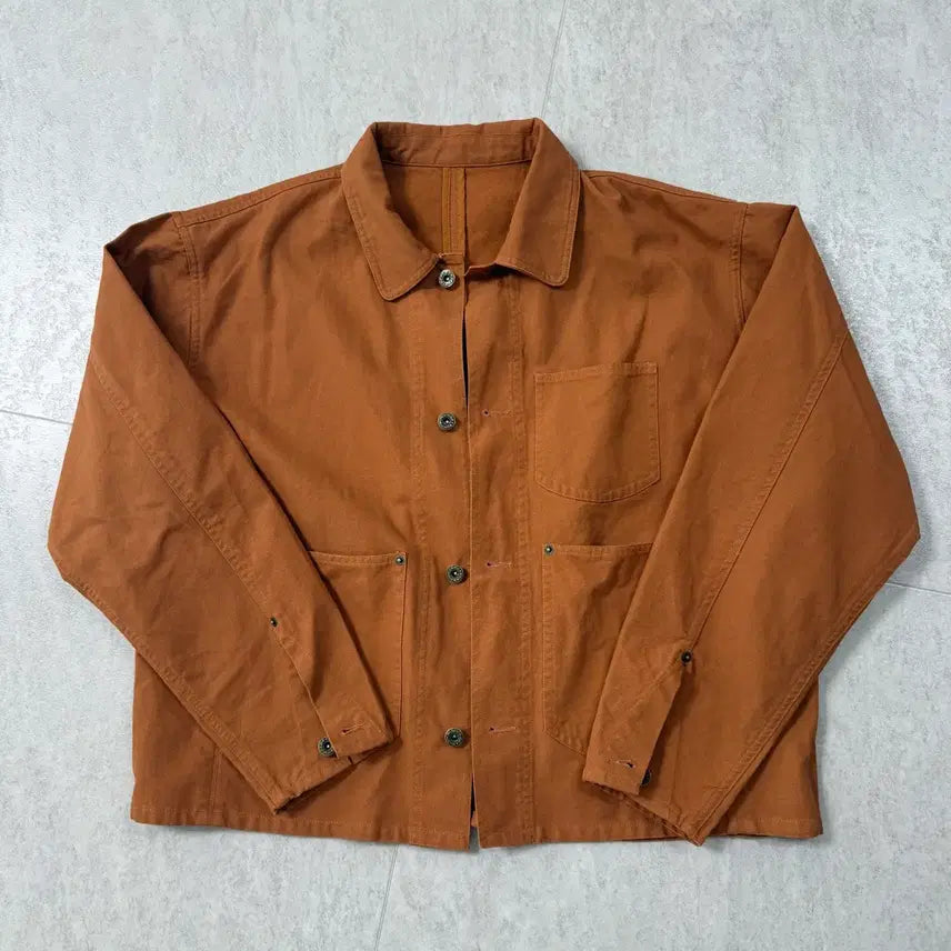 [BUNJANG] Philp Washed Cotton Jacket Camel L / (새제품) 필프 워시드 면자켓 카멜 컬러 L 사이즈
