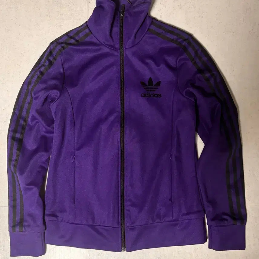 [BUNJANG] Adidas Three-Stripe Track Top Purple / 아디다스 삼선 트랙탑 퍼플