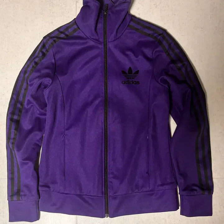 [BUNJANG] Adidas Three-Stripe Track Top Purple / 아디다스 삼선 트랙탑 퍼플