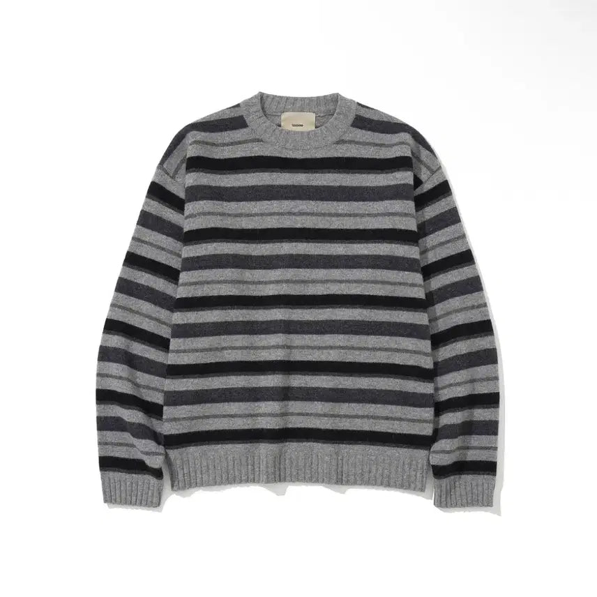 [BUNJANG] Sido Stripe Wool Knit Size 2 / 시도 스트라이프 울 니트 / 2사이즈