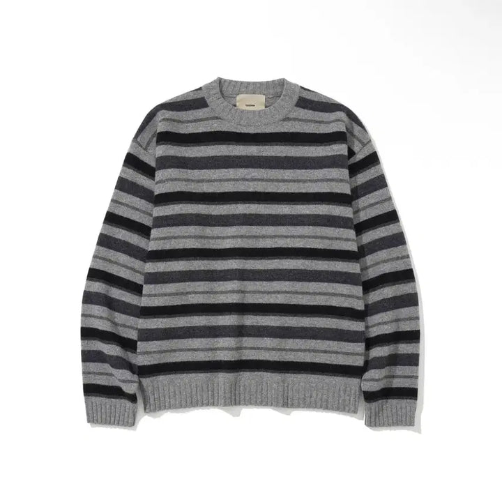 [BUNJANG] Sido Stripe Wool Knit Size 2 / 시도 스트라이프 울 니트 / 2사이즈