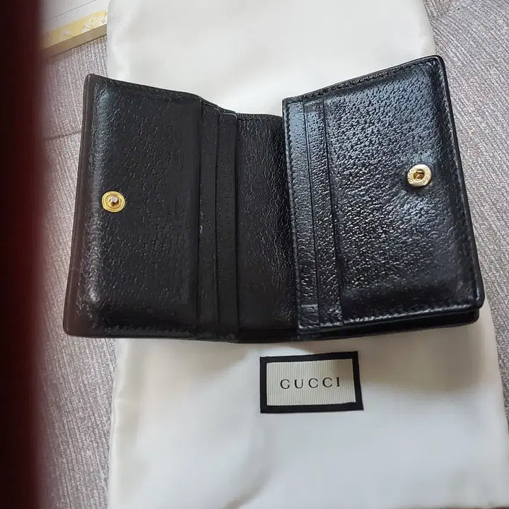 [BUNJANG] Gucci Ophidia Bifold Wallet GG Supreme / 구찌 오피디아 반지갑 블랙 GG수프림