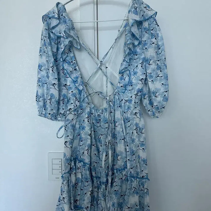 [BUNJANG] Gulhurgel Linen Wrap Dress (Size 66) / gulhurgel 굴허겔 린넨웥피스 66 사이즈