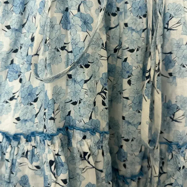 [BUNJANG] Gulhurgel Linen Wrap Dress (Size 66) / gulhurgel 굴허겔 린넨웥피스 66 사이즈