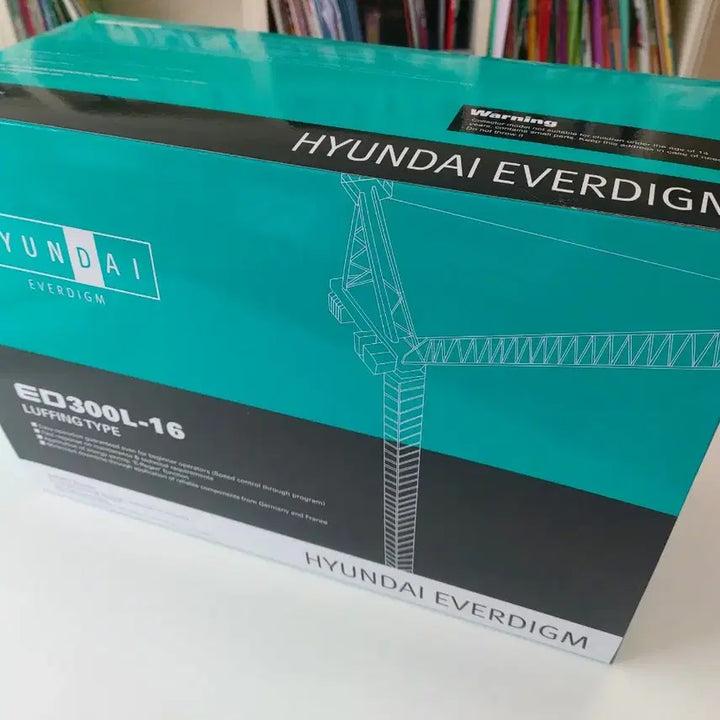 [BUNJANG] Tower Crane Diecast Miniature / 타워 크레인 미니어처 다이캐스트