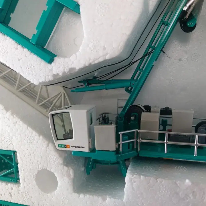 [BUNJANG] Tower Crane Diecast Miniature / 타워 크레인 미니어처 다이캐스트