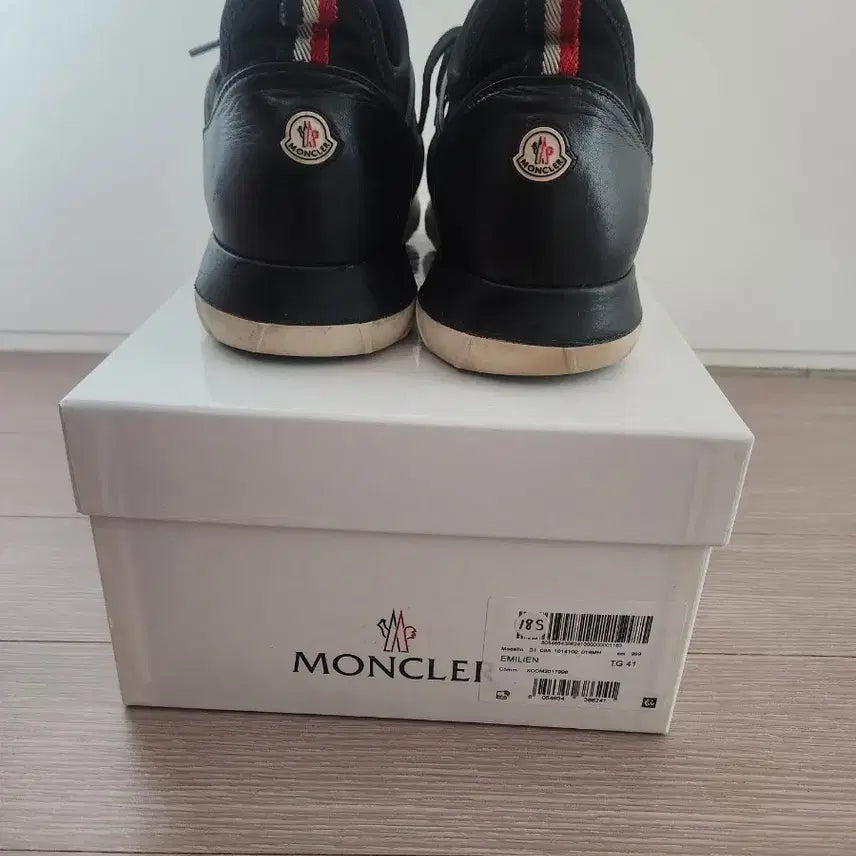 [BUNJANG] Moncler Emilien Low Top Sneakers / 몽클레어 에밀리엔 로우탑 스니커즈 / 260mm (41)