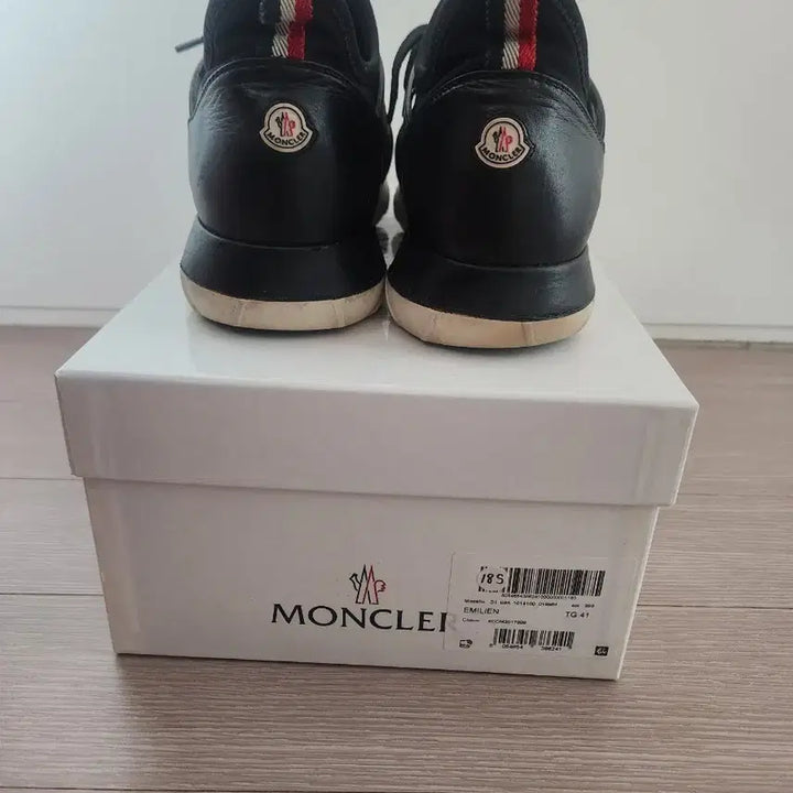 [BUNJANG] Moncler Emilien Low Top Sneakers / 몽클레어 에밀리엔 로우탑 스니커즈 / 260mm (41)