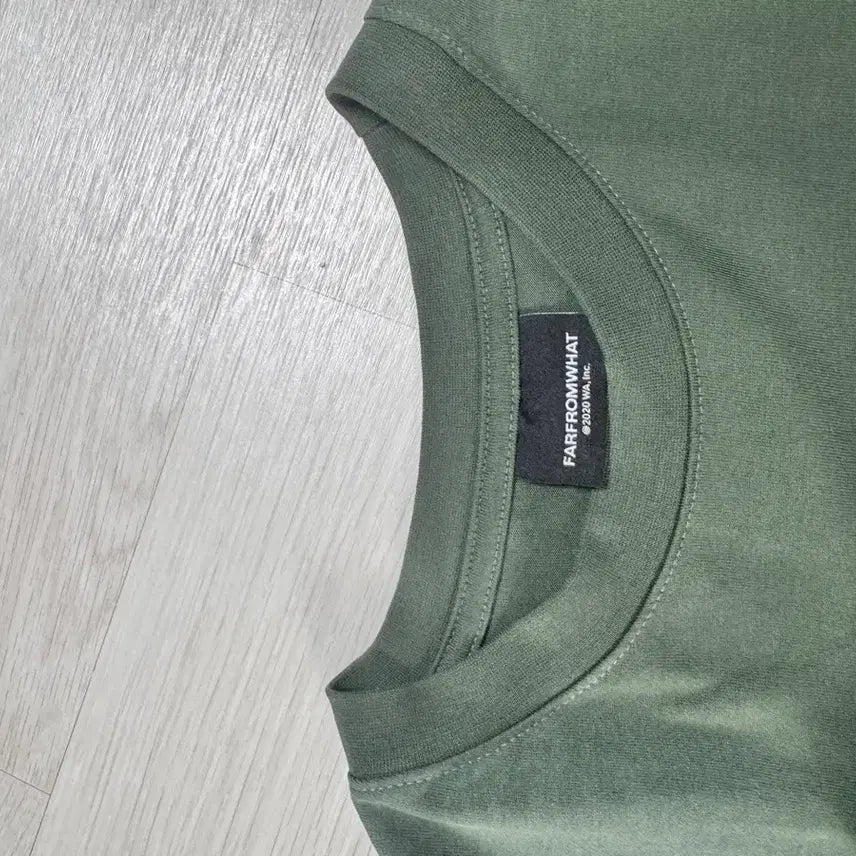 [BUNJANG] Papfromwhat Short Sleeve T-shirt / 파프롬왓 반팔 1사이즈