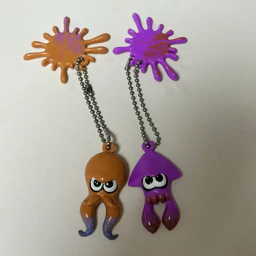[BUNJANG] Splatoon Gacha Keyring Set / 스플래툰 가챠 키링
