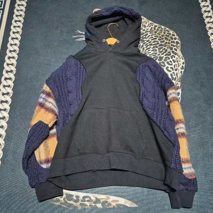 [BUNJANG] Andersson Bell Antwerp Contrast Hoodie L / 앤더슨벨 앤트워프 콘트라스트 후드티 L 정품