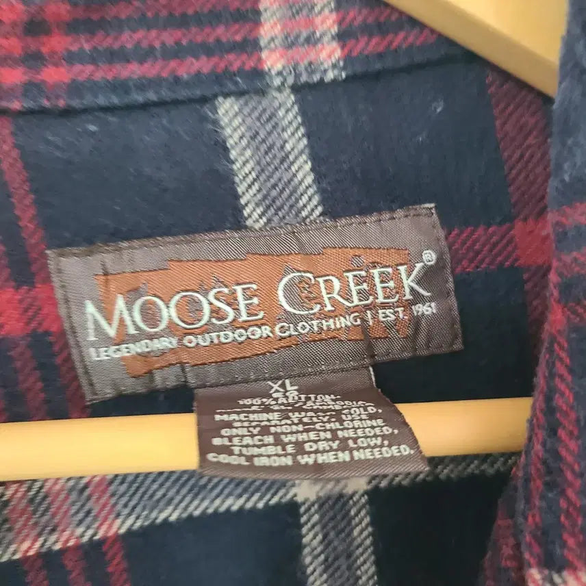 [BUNJANG] Musk Creek Check Heavy Shirt / 무스크크릭 체크 헤비 남방 셔츠