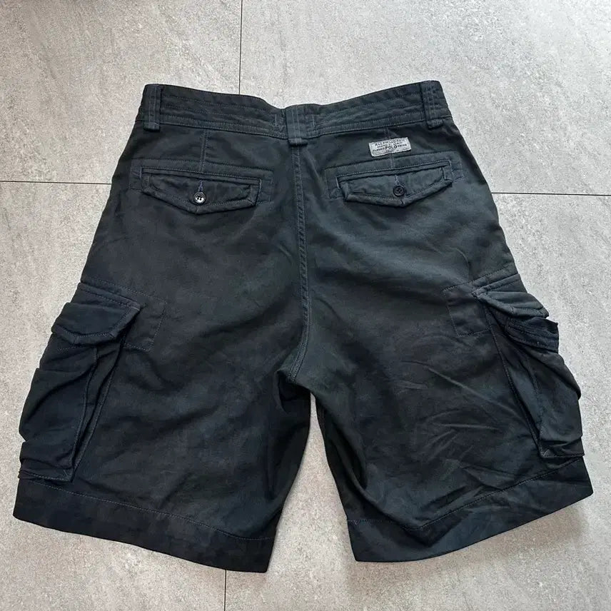 [BUNJANG] Polo Utility Cargo Shorts / 폴로 유틸리티 쇼츠 카고 쇼츠 블랙:31-32