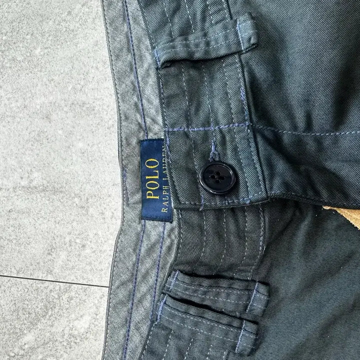 [BUNJANG] Polo Utility Cargo Shorts / 폴로 유틸리티 쇼츠 카고 쇼츠 블랙:31-32