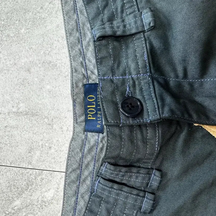 [BUNJANG] Polo Utility Cargo Shorts / 폴로 유틸리티 쇼츠 카고 쇼츠 블랙:31-32