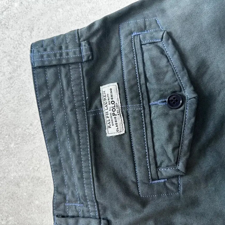 [BUNJANG] Polo Utility Cargo Shorts / 폴로 유틸리티 쇼츠 카고 쇼츠 블랙:31-32
