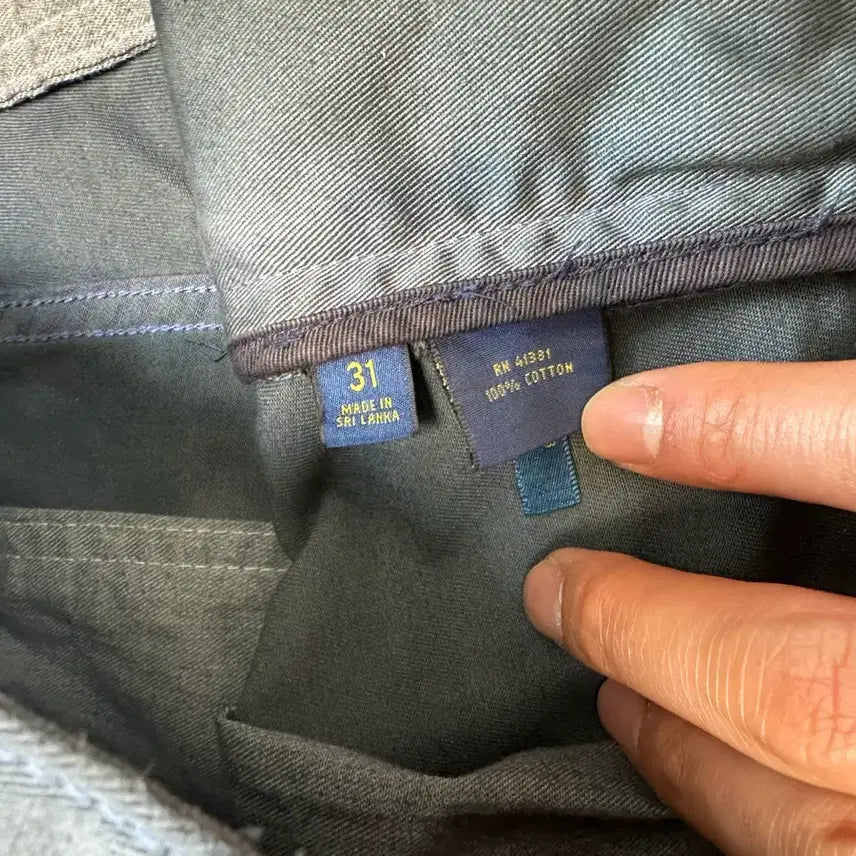 [BUNJANG] Polo Utility Cargo Shorts / 폴로 유틸리티 쇼츠 카고 쇼츠 블랙:31-32