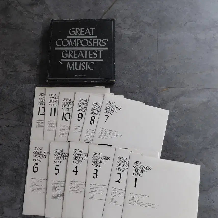 [SOLD OUT] 클래식음반 12LP 박스음반