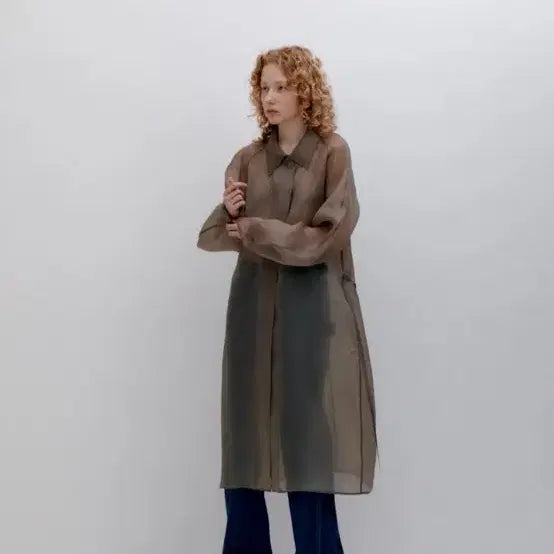 [SOLD OUT] FARVEN 파르벵 카디프 코트 브라운