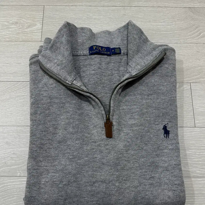 [SOLD OUT] 폴로 랄프로렌 하프집업 그레이 니트 M