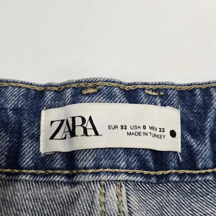 [BUNJANG] ZARA Utility Cargo Denim Wide Pants / 자라 유틸리티 카고 데님  와이드 팬츠